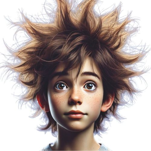 Tête enfant sans fond